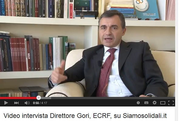Videointervista del Direttore dell'ECRF sui progetti di Siamosolidali.it