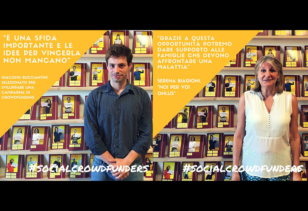 #TeamSocialCrowdFunders: Giacomo Bucciantini/Noi per Voi Onlus