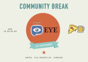 Community break EYE 25 Novembre