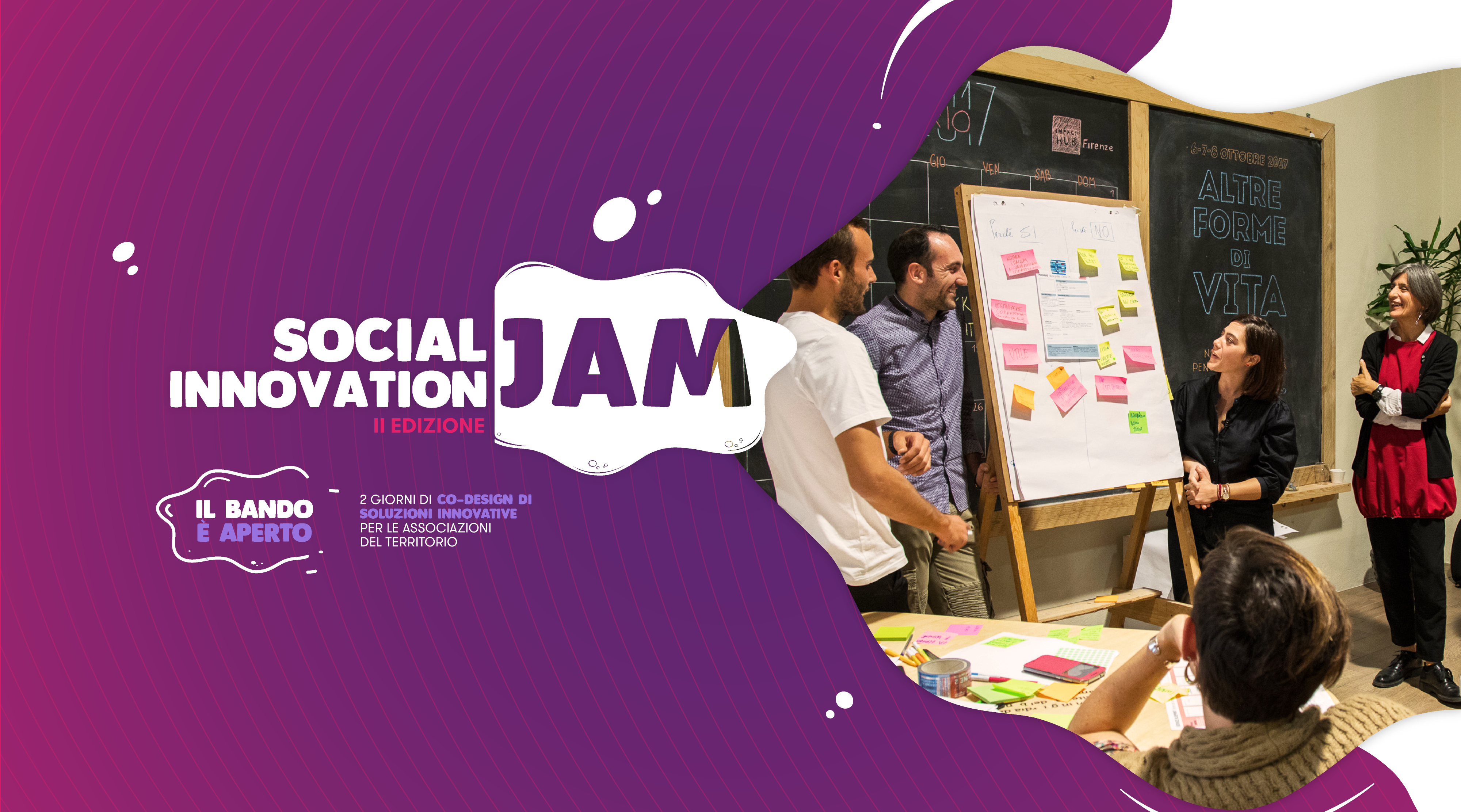 Al via il Bando “Social Innovation Jam” rivolto alle organizzazioni non profit